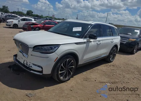 2022 Lincoln Aviator Reserve из США, поврежденный, VIN 5LM5J7WC9NGL03217